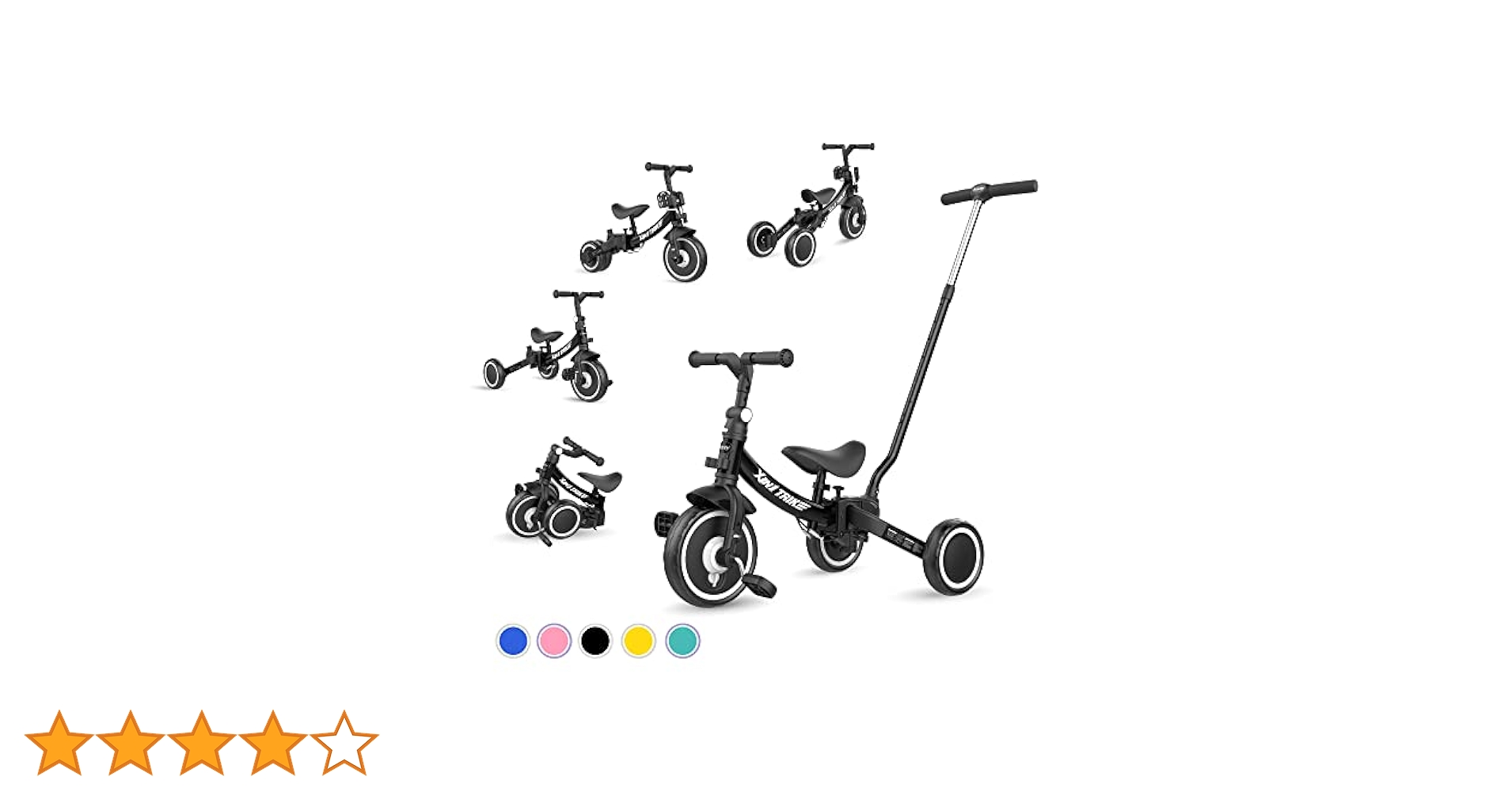 Amazon.co.jp: besrey 子供用三輪車 XIN1 三輪車 かじとり